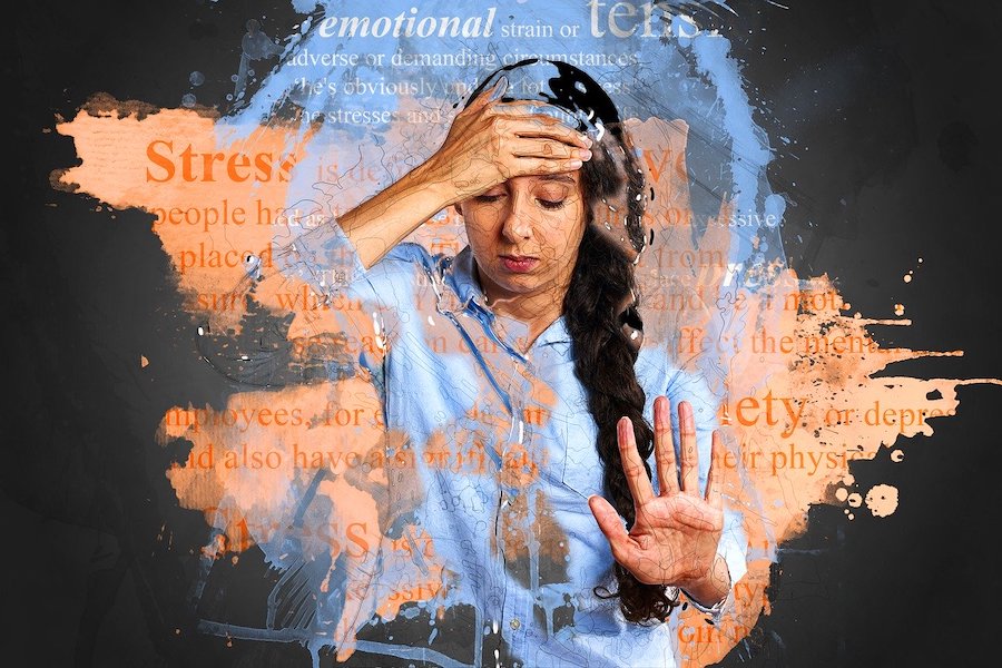 Stress and Anxiety. Image by Pete Linforth from Pixabay