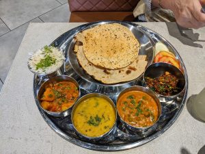 Indian food Thali. Photo by Leo Woessner from Pexels